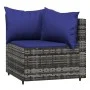 Garden corner sofas with cushions 2 pcs gray synthetic rattan by vidaXL, Outdoor sofas - Ref: Foro24-319854, Price: 113,51 €,...