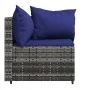 Garden corner sofas with cushions 2 pcs gray synthetic rattan by vidaXL, Outdoor sofas - Ref: Foro24-319854, Price: 113,51 €,...
