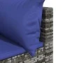 Garten-Ecksofa mit grauen synthetischen Rattankissen von vidaXL, Outdoor-Sofas - Ref: Foro24-319841, Preis: 68,38 €, Rabatt: %