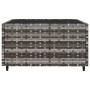 Set de muebles de jardín 3 pzas y cojines ratán sintético gris de vidaXL, Sofás de exterior - Ref: Foro24-319843, Precio: 193...