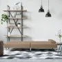 Schlafsofa aus Cappuccino-Kunstleder mit Getränkehalter von vidaXL, Sofas - Ref: Foro24-351929, Preis: 296,96 €, Rabatt: %