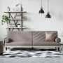 Sofá cama con reposabrazos tela gris taupe de vidaXL, Sofás - Ref: Foro24-351936, Precio: 278,86 €, Descuento: %