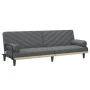 Sofá cama con reposabrazos tela gris oscuro de vidaXL, Sofás - Ref: Foro24-351932, Precio: 279,55 €, Descuento: %