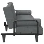 Sofá cama con reposabrazos tela gris oscuro de vidaXL, Sofás - Ref: Foro24-351932, Precio: 279,55 €, Descuento: %