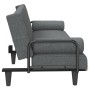 Sofá cama con reposabrazos tela gris oscuro de vidaXL, Sofás - Ref: Foro24-351932, Precio: 284,22 €, Descuento: %
