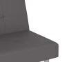 Sofá cama con portavasos cuero sintético gris by vidaXL, Sofas - Ref: Foro24-351928, Price: 296,04 €, Discount: %