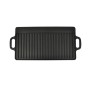 Placa parrilla de hierro fundido reversible 38x23cm 2 unidades de vidaXL, Planchas - Ref: Foro24-50127, Precio: 56,39 €, Desc...