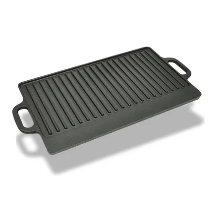 Parrilla grill reversible hierro fundido 50x23 cm de vidaXL, Planchas - Ref: Foro24-50126, Precio: 32,52 €, Descuento: %