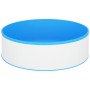 Piscina de chapoteo blanca 350x90 cm de vidaXL, Piscinas - Ref: Foro24-92807, Precio: 385,05 €, Descuento: %