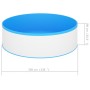 Piscina de chapoteo blanca 350x90 cm de vidaXL, Piscinas - Ref: Foro24-92807, Precio: 385,05 €, Descuento: %