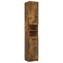 Set muebles de baño 5 piezas madera contrachapada roble ahumado de vidaXL, Muebles de baño - Ref: Foro24-3115857, Precio: 262...