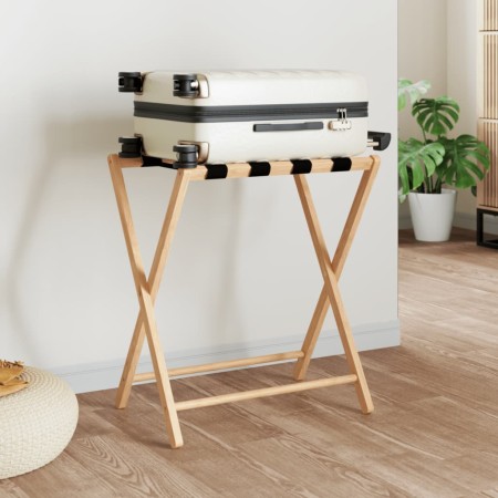 Soporte para maletas bambú 68,5x38x58 cm de vidaXL, Portaequipajes y soportes para maletas - Ref: Foro24-356367, Precio: 24,2...