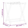 Soporte para maletas bambú 68,5x38x58 cm de vidaXL, Portaequipajes y soportes para maletas - Ref: Foro24-356367, Precio: 24,2...