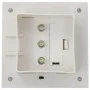Lámparas solares cuadradas de exterior blancas 12 uds LED 12 cm de vidaXL, Iluminación de exterior - Ref: Foro24-277137, Prec...