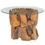 Mesa de centro de madera flotante de teca maciza 60 cm de vidaXL, Mesas de centro - Ref: Foro24-243474, Precio: 152,79 €, Des...