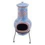 RedFire Chimenea Colima arcilla azul/rojo 86031 de RedFire, Chimeneas - Ref: Foro24-411832, Precio: 119,50 €, Descuento: %