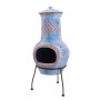 RedFire Chimenea Colima arcilla azul/rojo 86031 de RedFire, Chimeneas - Ref: Foro24-411832, Precio: 119,50 €, Descuento: %