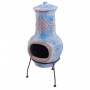 RedFire Chimenea Colima arcilla azul/rojo 86031 de RedFire, Chimeneas - Ref: Foro24-411832, Precio: 119,50 €, Descuento: %