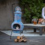 RedFire Chimenea Colima arcilla azul/rojo 86031 de RedFire, Chimeneas - Ref: Foro24-411832, Precio: 119,50 €, Descuento: %