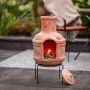 RedFire Chimenea Lima arcilla paja 86033 de RedFire, Chimeneas - Ref: Foro24-411834, Precio: 151,52 €, Descuento: %