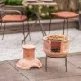 RedFire Chimenea Lima arcilla paja 86033 de RedFire, Chimeneas - Ref: Foro24-411834, Precio: 151,52 €, Descuento: %