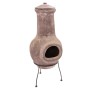 RedFire Chimenea Salamanca rojo oscuro 36x36x85 cm arcilla de RedFire, Chimeneas - Ref: Foro24-423893, Precio: 166,74 €, Desc...