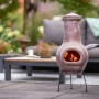 RedFire Chimenea Salamanca rojo oscuro 36x36x85 cm arcilla de RedFire, Chimeneas - Ref: Foro24-423893, Precio: 166,74 €, Desc...