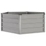 Arriate oxidado de acero corten 129x129x45 cm de vidaXL, Maceteros y jardineras - Ref: Foro24-151946, Precio: 45,50 €, Descue...