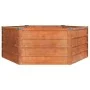 Arriate oxidado de acero corten 129x129x45 cm de vidaXL, Maceteros y jardineras - Ref: Foro24-151946, Precio: 45,50 €, Descue...