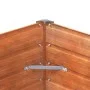 Arriate oxidado de acero corten 129x129x77 cm de vidaXL, Maceteros y jardineras - Ref: Foro24-151947, Precio: 74,15 €, Descue...
