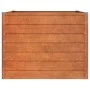 Arriate oxidado de acero corten 100x100x77 cm de vidaXL, Maceteros y jardineras - Ref: Foro24-151948, Precio: 82,75 €, Descue...