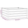 Arriate oxidado de acero corten 100x100x45 cm de vidaXL, Maceteros y jardineras - Ref: Foro24-151949, Precio: 61,87 €, Descue...