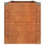 Arriate oxidado de acero corten 100x40x45 cm de vidaXL, Maceteros y jardineras - Ref: Foro24-151950, Precio: 46,52 €, Descuen...
