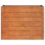 Arriate oxidado de acero corten 100x40x77 cm de vidaXL, Maceteros y jardineras - Ref: Foro24-151951, Precio: 68,80 €, Descuen...