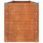 Arriate oxidado de acero corten 160x40x45 cm de vidaXL, Maceteros y jardineras - Ref: Foro24-151952, Precio: 58,72 €, Descuen...