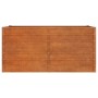 Arriate oxidado de acero corten 160x80x77 cm de vidaXL, Maceteros y jardineras - Ref: Foro24-151959, Precio: 103,16 €, Descue...