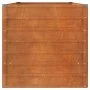 Arriate oxidado de acero corten 160x80x77 cm de vidaXL, Maceteros y jardineras - Ref: Foro24-151959, Precio: 95,70 €, Descuen...