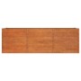 Arriate oxidado de acero corten 240x80x77 cm de vidaXL, Maceteros y jardineras - Ref: Foro24-151961, Precio: 140,70 €, Descue...