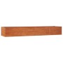 Arriate oxidado de acero corten 320x80x45 cm de vidaXL, Maceteros y jardineras - Ref: Foro24-151962, Precio: 124,76 €, Descue...