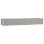 Arriate oxidado de acero corten 320x80x45 cm de vidaXL, Maceteros y jardineras - Ref: Foro24-151962, Precio: 124,76 €, Descue...