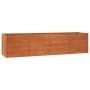 Arriate oxidado de acero corten 320x80x77 cm de vidaXL, Maceteros y jardineras - Ref: Foro24-151963, Precio: 143,12 €, Descue...
