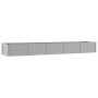 Arriate oxidado de acero corten 400x80x45 cm de vidaXL, Maceteros y jardineras - Ref: Foro24-151964, Precio: 135,51 €, Descue...