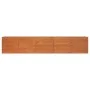 Rusty Corten steel flower bed 400x80x77 cm by vidaXL, Pots and planters - Ref: Foro24-151965, Price: 196,61 €, Discount: %