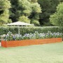 Arriate oxidado de acero corten 600x80x45 cm de vidaXL, Maceteros y jardineras - Ref: Foro24-151968, Precio: 148,53 €, Descue...