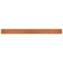 Arriate oxidado de acero corten 600x80x45 cm de vidaXL, Maceteros y jardineras - Ref: Foro24-151968, Precio: 148,53 €, Descue...
