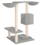 Rascador para gatos con postes gris claro 82 cm de vidaXL, Mobiliario para gatos - Ref: Foro24-171760, Precio: 42,56 €, Descu...