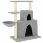 Rascador para gatos con postes de sisal gris claro 83 cm de vidaXL, Mobiliario para gatos - Ref: Foro24-171766, Precio: 43,85...