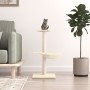Rascador para gatos con postes de sisal color crema 72 cm de vidaXL, Mobiliario para gatos - Ref: Foro24-171768, Precio: 28,4...