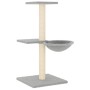 Rascador para gatos con postes de sisal gris claro 72 cm de vidaXL, Mobiliario para gatos - Ref: Foro24-171769, Precio: 23,11...