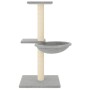Rascador para gatos con postes de sisal gris claro 72 cm de vidaXL, Mobiliario para gatos - Ref: Foro24-171769, Precio: 23,11...